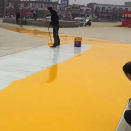 铁门关彩色路面喷涂翻新的使用寿命多长